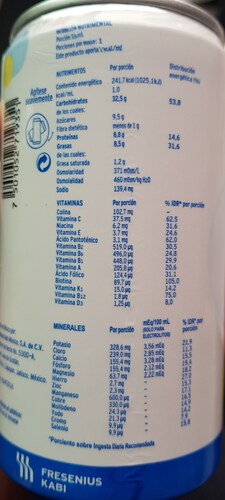 Fresubin Estandar Vainilla, 30 Latas De 236ml