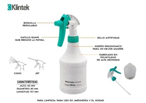 Atomizador de 1/2 Lto Klintek