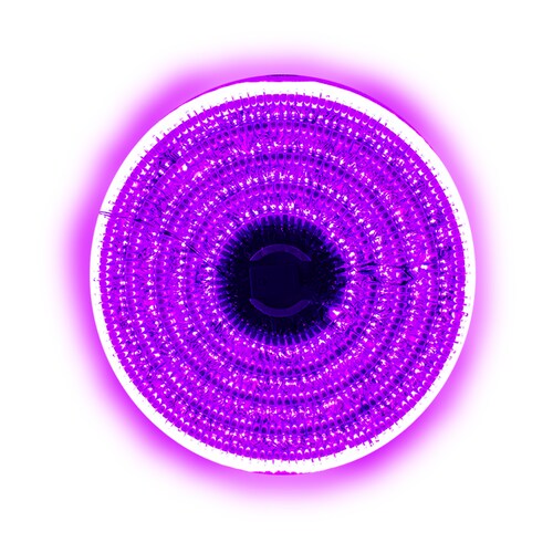 Serie Navideña 500 Led Luz Morada 8 Funciones 22 Metros Paquete De 3