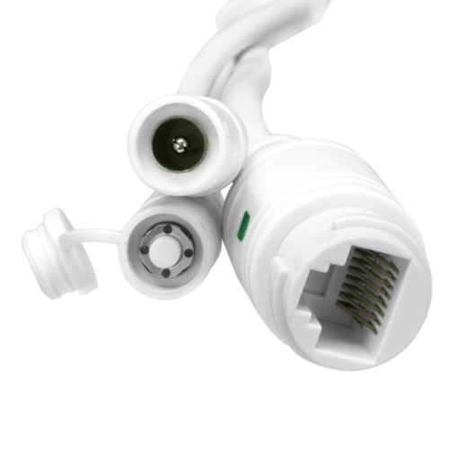 Cámara de Seguridad IP Alámbrica e Inalámbrica Visión Nocturna y Carcasa Metálica contra Intemperie / Master / WE-0010C