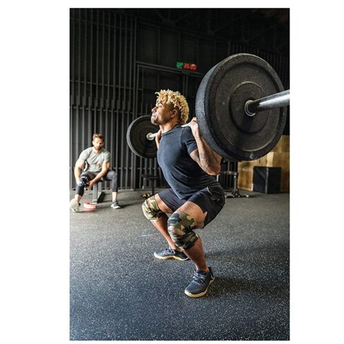 Cintas De Rodilla Harbinger Red Line - Camuflaje Crossfit Gym Pesas