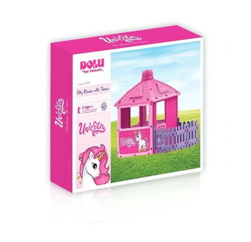 Casita Infantil Rosa De Unicornio Dolu Pink House