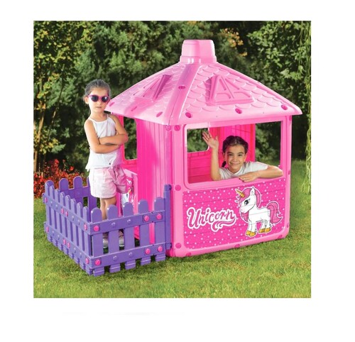 Casita Infantil Rosa De Unicornio Dolu Pink House