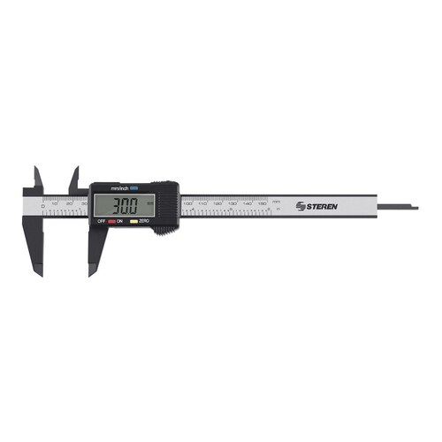 Calibrador Vernier de Precisión Digital Steren HER-411