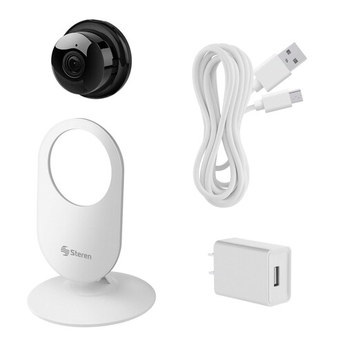 Cámara de Seguridad Wi-Fi Fija de Base Steren CCTV-204 HD