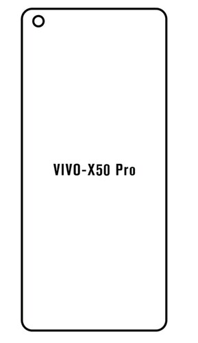 Jeco 99F Kit de Mica Hidrogel AZUL Frontal+Trasera VIVO X50 PRO