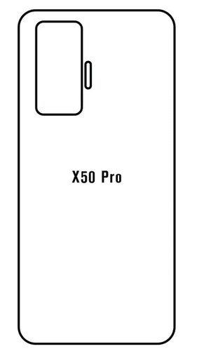Jeco 99F Kit de Mica Hidrogel AZUL Frontal+Trasera VIVO X50 PRO