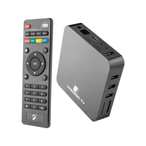 TV Box Android 4K - Convierte Tu TV En Smart TV con WiFi - 4GB RAM