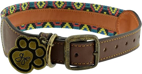 Collar para perro 100% Diseño Artesanal hecho a mano 