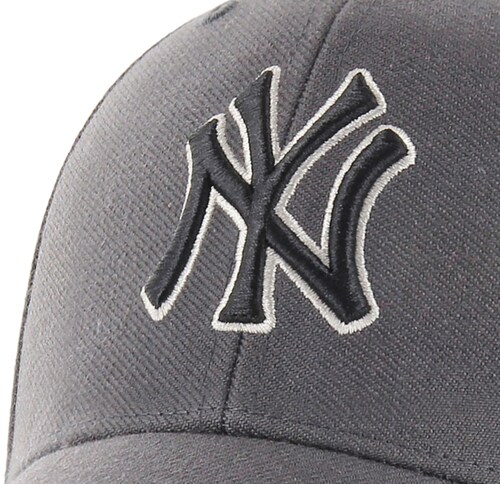 Gorra 47 Brand Unisex Mvp New York Yankees Gris Oxford B-MVP17WBV-CCB