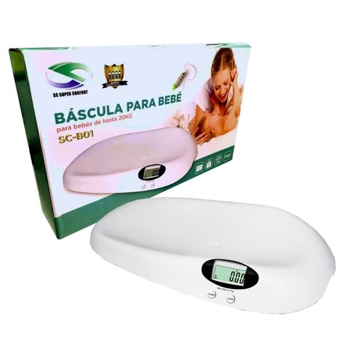Bascula Digital Para Bebes Pediatrica Super Confort