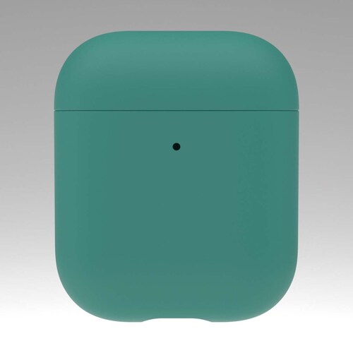 Funda Silicon Dual Cap Para AirPods Tapas Intercambiables