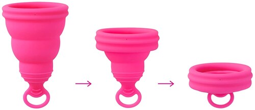Intimina Por Lelo Lily Cup One Copa Menstrual Juvenil Plegable Para Principiantes