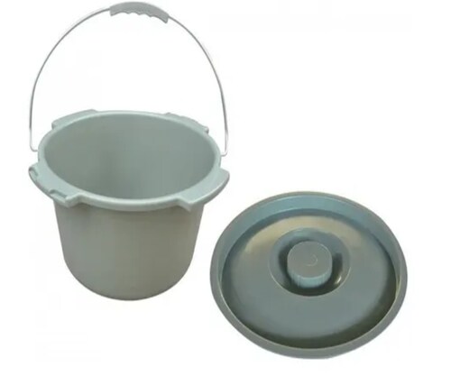 Silla Comodo Plegable De Acero Esmaltado  Baño wc