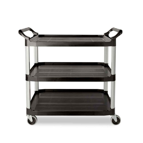 Carro De Servicio para  Restaurante Rubbermaid 4091 de 136 Kg - Venta únicamente en ciudad de México