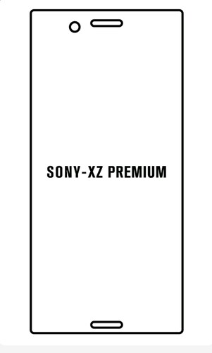 Jeco 99F Kit de Mica Hidrogel AZUL Frontal+Trasera SONY XZ PREMIUM