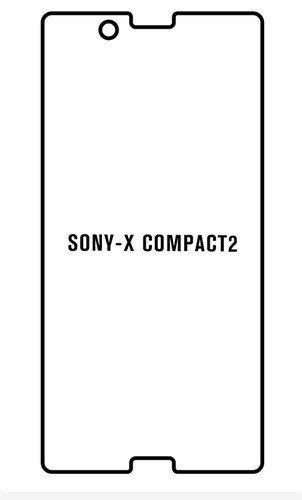 Jeco 99F Kit de Mica Hidrogel AZUL Frontal+Trasera SONY XPERIA X COMPACT