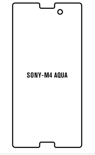 Jeco 99F Kit de Mica Hidrogel AZUL Frontal+Trasera SONY M4 AQUA