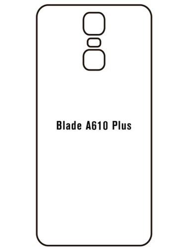 Jeco 99F Kit de Mica Hidrogel AZUL Frontal+Trasera  ZTE A610 PLUS