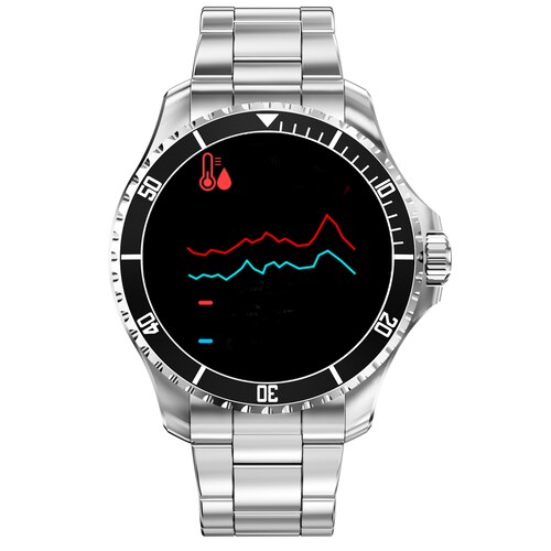 Reloj Inteligente Smart Watch R1 De Lujo Full Touch Metal FRALUGIO
