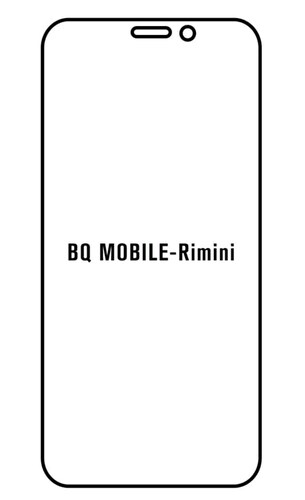 Jeco 99F Kit de Mica Hidrogel AZUL Frontal+Trasera BQ MOBILE 5007 RIMINI