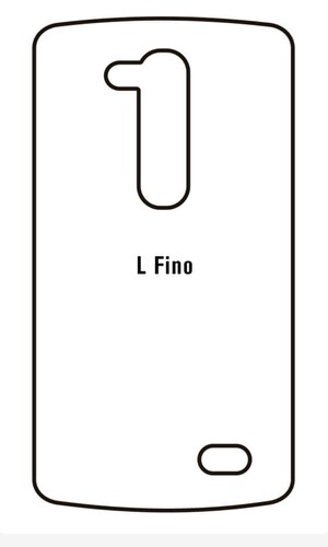 Jeco 99F Kit de Mica Hidrogel AZUL Frontal+Trasera LG L FINO