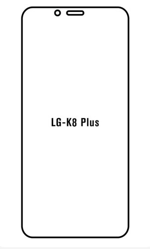 Jeco 99F Kit de Mica Hidrogel AZUL Frontal+Trasera LG K8 PLUS