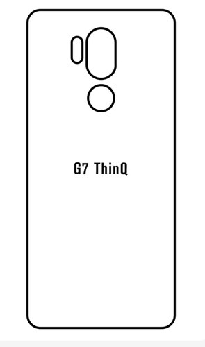 Jeco 99F Kit de Mica Hidrogel AZUL Frontal+Trasera LG G7 THINQ