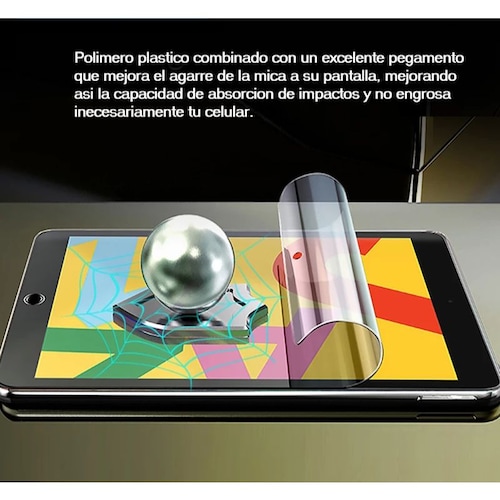 Jeco 99F Kit de Mica Hidrogel AZUL Frontal+Trasera LG G3