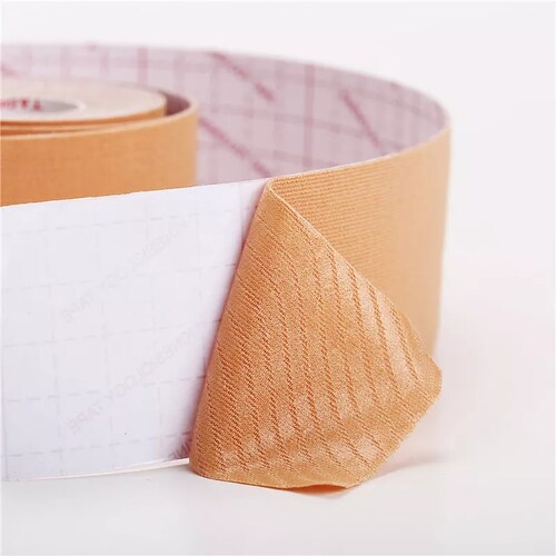Sujetador de cinta adhesiva Invisible para Mujer, sujetador de pezones, cubre pezones, cinta para levantar el pecho, Bralette de realce, almohadilla sin tirantes..
