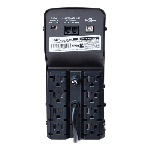No Break Sola Basic ISB Micro Srinet XRN-21-481 480va 300w 8 contactos