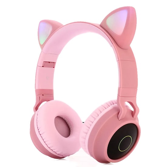 Audífonos Inalámbricos Bluetooth Cat Ear color Rosa