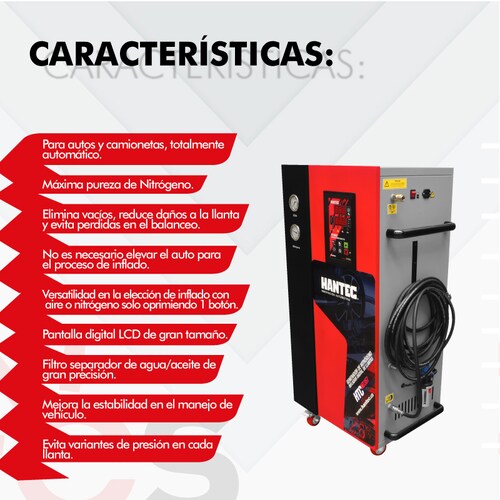 Generador De Nitrógeno 1 Salida 50 L.