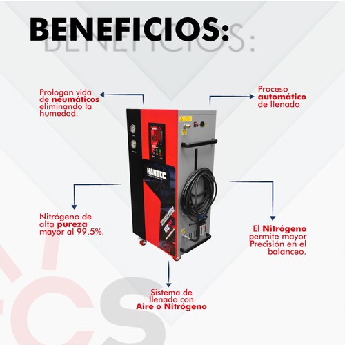 Generador De Nitrógeno 1 Salida 50 L.