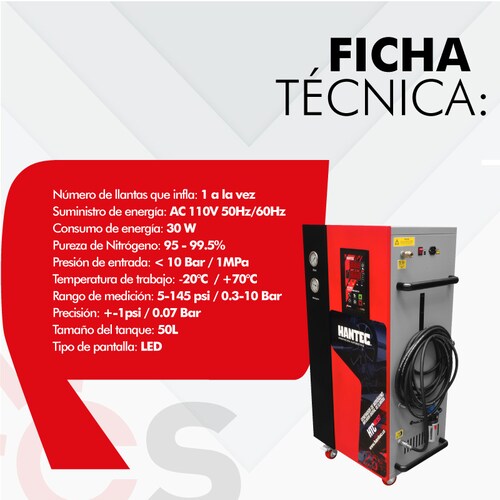 Generador De Nitrógeno 1 Salida 50 L.