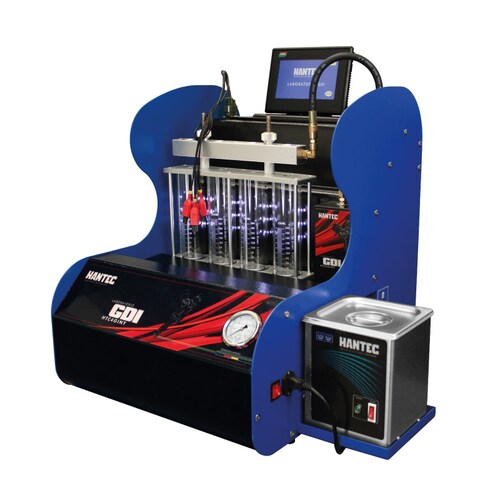 LABORATORIO DE LIMPIEZA DE INYECTORES AUTOMATICO HANTEC 4 INYECTORES GDI