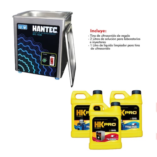 LABORATORIO DE LIMPIEZA DE INYECTORES AUTOMATICO HANTEC 4 INYECTORES GDI