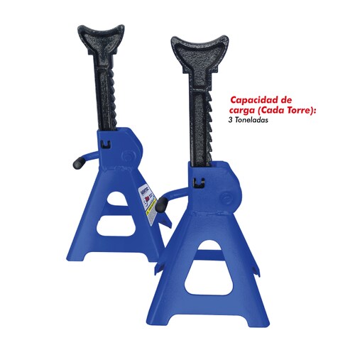 Torres para Auto Hantec de 3 toneladas azul