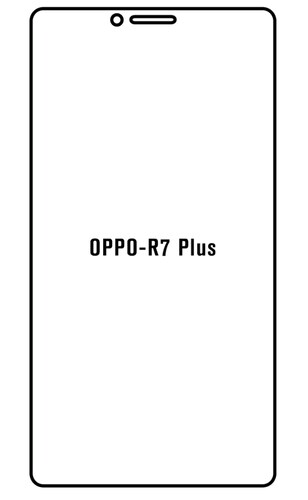 Jeco 99F Kit de Mica Hidrogel AZUL Frontal+Trasera Oppo R7 Plus