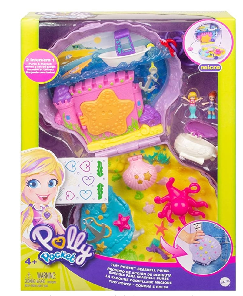 Mochila Polly Polly Pocket Bolsa Arcoiris Bolso Poly Pocket