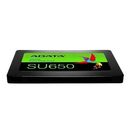 Disco sólido SSD interno Adata Ultimate SU650 ASU650SS-120GT-R 120GB negro