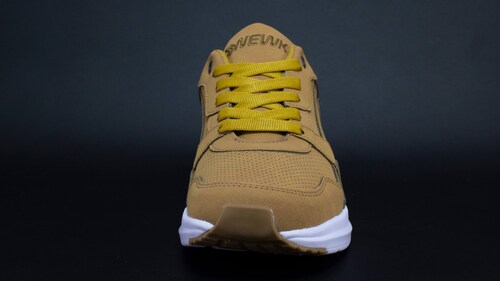 Tenis Newk Forty Para Hombre Línea Mogale Color Mostaza
