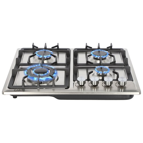 Parrilla Empotrable Premium de Gas 4 Quemadores de Acero Inoxidable GARELL.