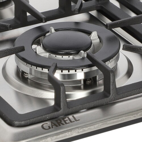 Parrilla Empotrable Premium de Gas 4 Quemadores de Acero Inoxidable GARELL.