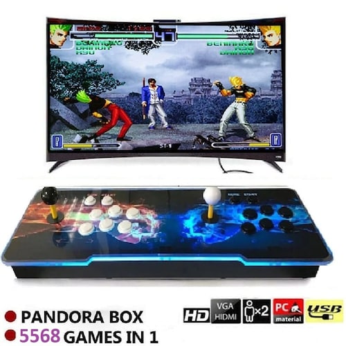 Tablero Arcade Pandora Box 9s Maquinita Consola mas de  5568 En 1 JUEGOS retro 