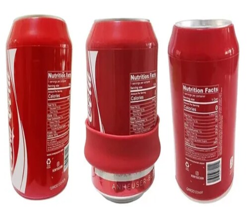 funda de silicon para refresco o cerveza cubierta para lata