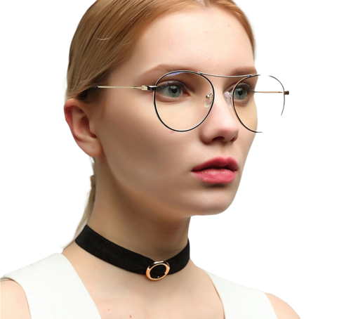 Armazón Redondos Ontorio Negro by Rebel Sunglasses
