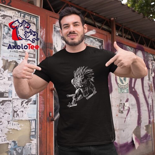 Playera caballero - Guerrero Calavera Azteca AxoloTee.
