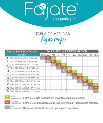 Faja Colombiana Cinturilla Chaleco Uso diario Moldeadora Fajate 06173