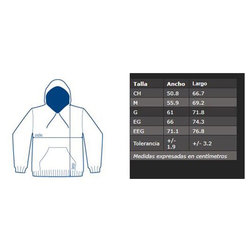 Sudadera Hoodie - Calavera Mexico (Brilla en la oscuridad)
